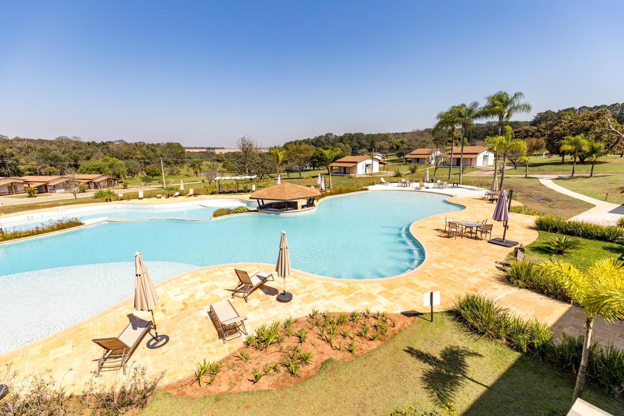 Vale Das Aguas Fazenda Resort Агуас-ди-Санта-Барбара Экстерьер фото